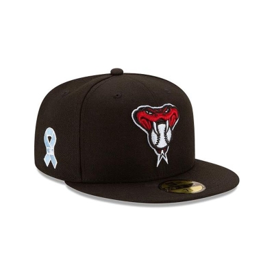 Arizona Diamondbacks Gorra | New Era MLB Father's Day 59fifty Fitted Cap Mexico - Negros